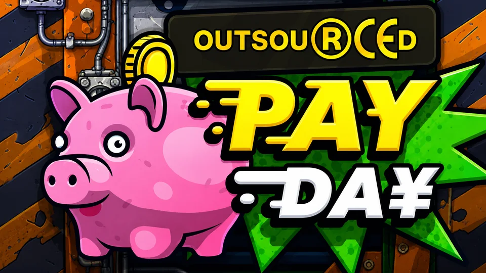 Gambar permainan Outsourced Payday