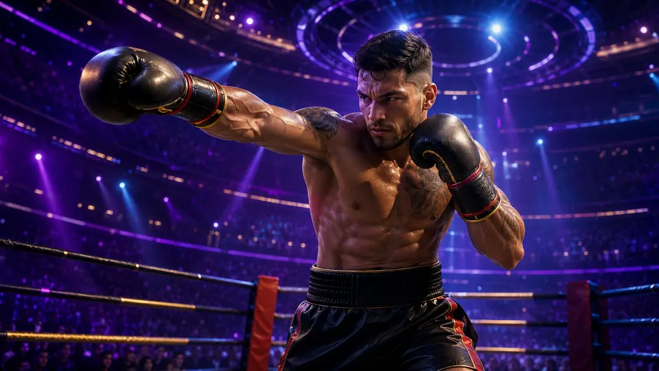 Ilustrasi kategori Boxing di Sportsbook Dimensi69
