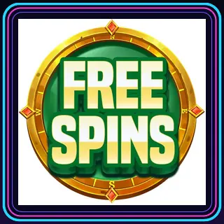 Contoh variasi simbol Free Spins 4 dalam permainan slot online