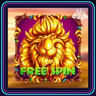 Contoh variasi simbol Free Spins 5 dalam permainan slot online