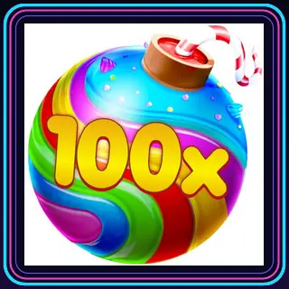 Contoh variasi simbol Multiplier 4 dalam permainan slot online